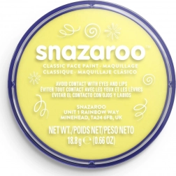 SNAZAROO Farba do twarzy Jasnożółta (Pale Yellow) 18 ml