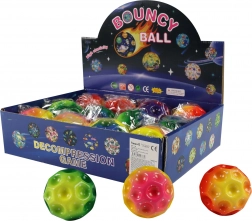 Tęczowa piłka skacząca 7 cm