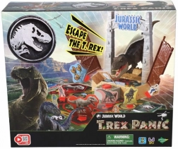 Jurassic World T‑Rex Panic – dynamiczna rodzinna gra planszowa