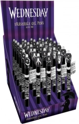 Wymazywalny długopis żelowy Wednesday 15 cm – 6 wzorów