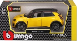 Bburago Renault 5 E-Tech electric żółty 1:24