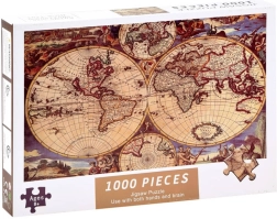 Antyczna mapa świata puzzle 1000 elementów