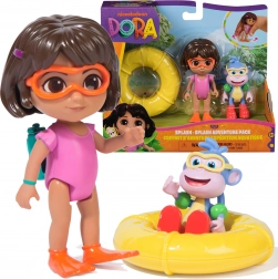 Dora Odkrywa świat Splash-Splash – figurki Dory i Butka z akcesoriami