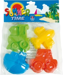 Zestaw foremek do piasku Środki transportu