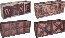 Torebka prezentowa na butelkę M 15,5 × 37 × 10 cm – całoroczna