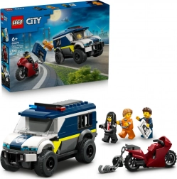 LEGO City policyjny furgon do transportu więźniów