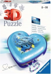 Ravensburger 3D puzzle Serce Świat Podwodny 54 elementy