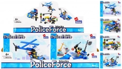 Klocki policyjne z figurką – 4 warianty