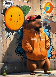 Puzzle CHERRY PAZZI Don't Worry, Be Cappy 500 elementów