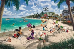 Puzzle Mickey i Minnie: Na Florydzie 200 elementów