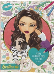 Zestaw kolorowanek Luxury Besties A4