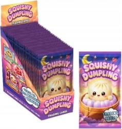 Squishy Dumlings laminowane karty kolekcjonerskie w saszetce