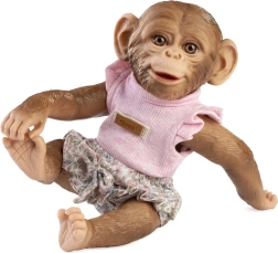 Guca realistyczna małpka lalka niemowlę z winylowym ciałem 32 cm