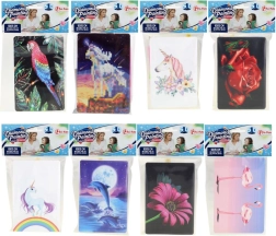 Malowanie diamentowe – kreatywny zestaw z akcesoriami, mix motywów