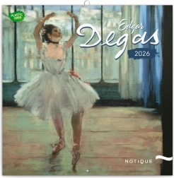 Kalendarz notatkowy Edgar Degas 2026