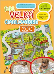 duża kolorowanka zoo