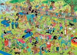 Puzzle Jan van Haasteren Psi park 1000 elementów