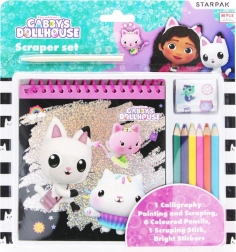 Zestaw kreatywny do skrobania Gabby's Dollhouse