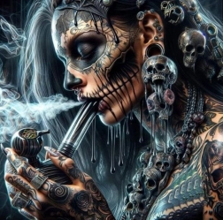 Malowanie diamentowe Zombie 30 × 40 cm