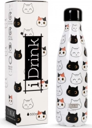 Termiczna butelka dla miłośników kotów 500 ml