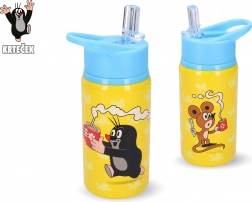 Stalowa butelka Krtek 500 ml niebieska