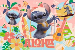 Puzzle 100 – STITCH I PRZYJACIELE W AKCJI od DISNEY Trefl