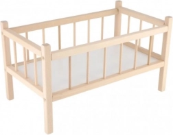 Drewniane łóżeczko dla lalek