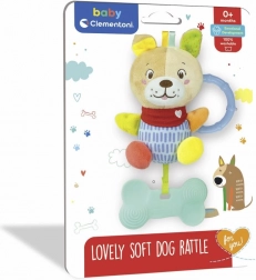 Pies miękkie grzechotka