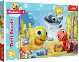 Puzzle 24 Maxi Wesoła Rybka Mini Mini