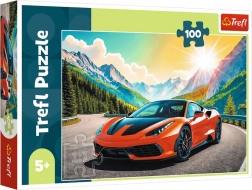 Puzzle 100 elementów – wyścig z czasem Trefl