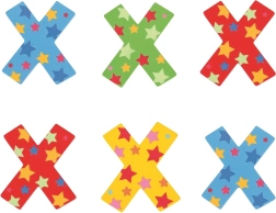 Drewniana literka Gwiazdka X od Bigjigs Toys