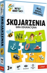 Edukacyjna gra Skojarzenia MAŁY ODKRYWCA od TREFL