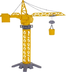 Ekologiczny dźwig budowlany i pojazdy