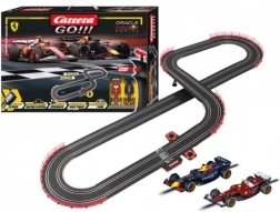 Autodrom Carrera GO Champion’s Racing z F1 FERRARI i RED BULL, 4,3 m