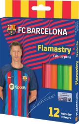 Flamastry ASTRA FC Barcelona, 12 kolorów (mix)
