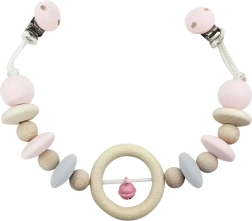 Hess zawieszana zabawka do wózka z różowym dzwoneczkiem