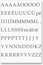 Oxybag wycinane litery i sylaby dla pierwszoklasistów