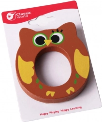 Drewniana litera O Classic World