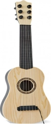 Plastowa dziecięca gitara z czterema strunami