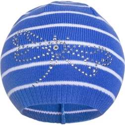 Wiosenna czapeczka New Baby ważka niebieska