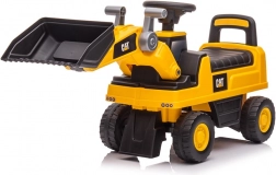 Dziecięcy jeździk ładowarka CAT Baby Mix, żółty
