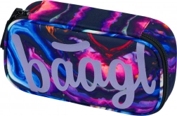 Szkolny piórnik etui Marble