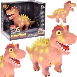 Interaktywny gumowy dinozaur z dźwiękiem