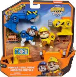 Rubble i ekipa – zestaw figurek Power Tool Pups