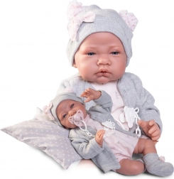 Antonio Juan - realistyczna lalka bobas z miękkim materiałowym ciałem 42 cm