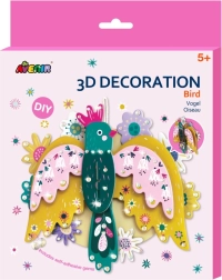 Kreatywny zestaw dekoracji 3D – ptak