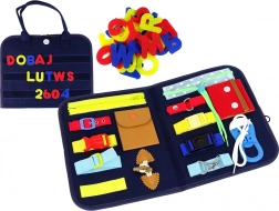 Sensoryczna deska manipulacyjna dla dzieci