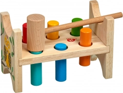 Drewniany przebijak Leśna sowa Lucy & Leo