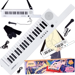 Dziecięce elektroniczne klawisze 37 klawiszy z paskiem na ramię i mikrofonem BIGFUN