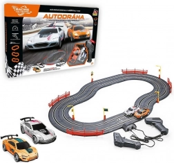 Autodrom 240 cm z zasilaniem USB – Racing Collection